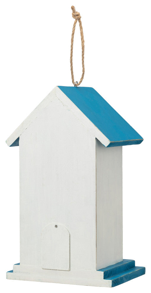 Distressed Solid Wood Daisy Birdhouses