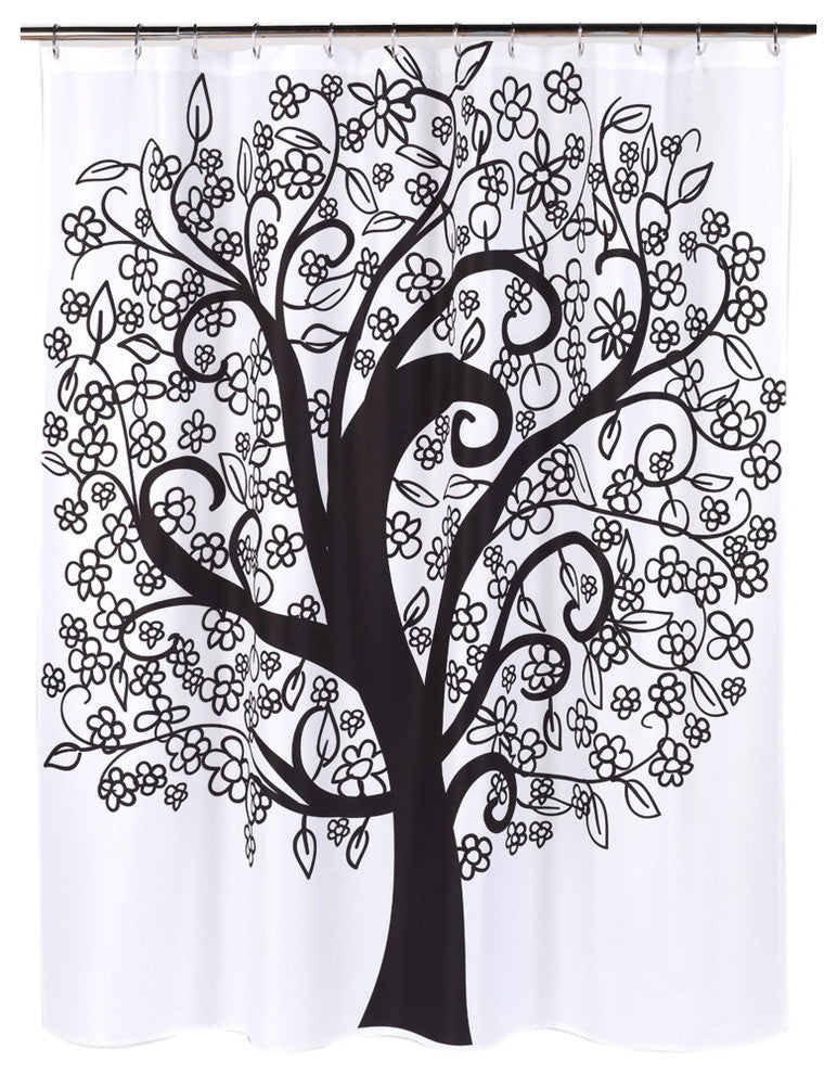"Tree of Life" Fabric Shower Curtain