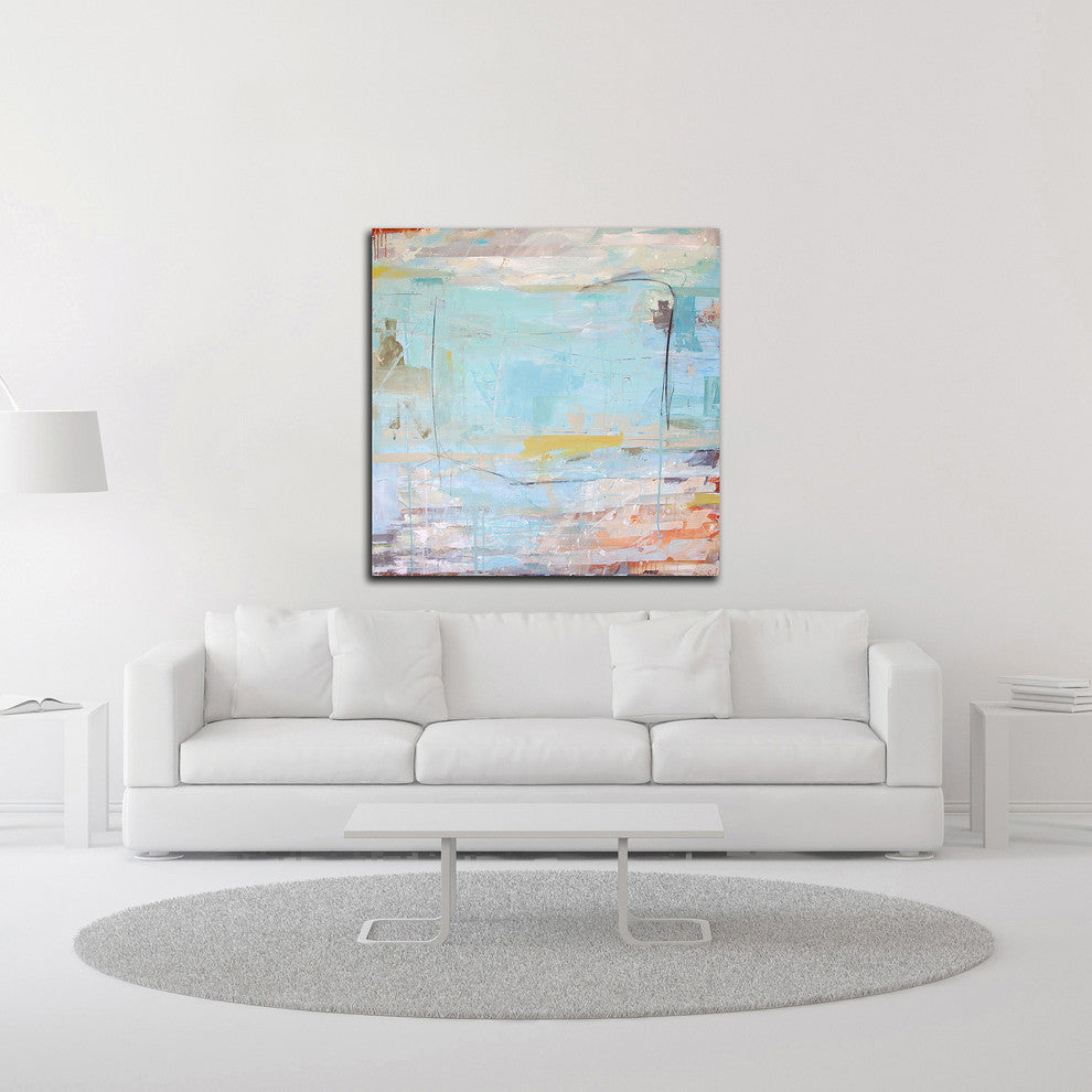Crown City by Kym De Los Reyes, Print on Canvas, 30"x30"