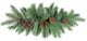 45 Tips Christmas Pine Swag with Natural Pine Cone