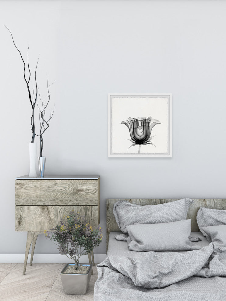 "Exquisite Tulip" Framed Painting Print, 24x24