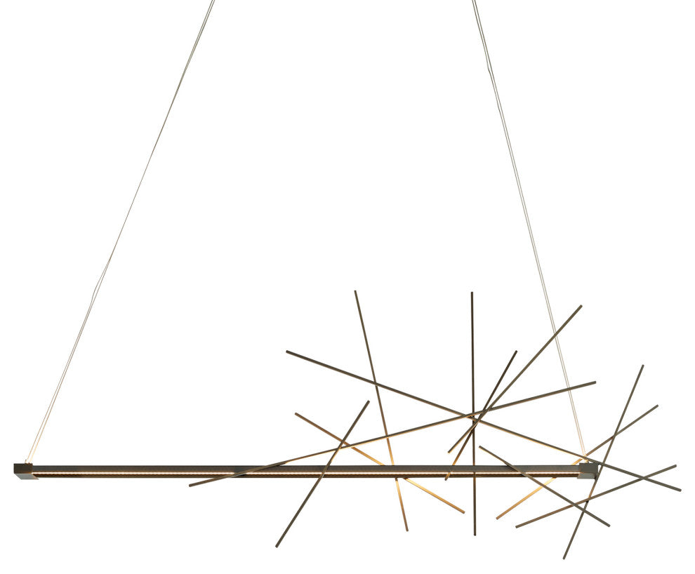 Cascade LED Pendant, Bronze