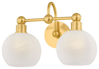 Mitzi Jerica Bath and Vanity Aged Brass