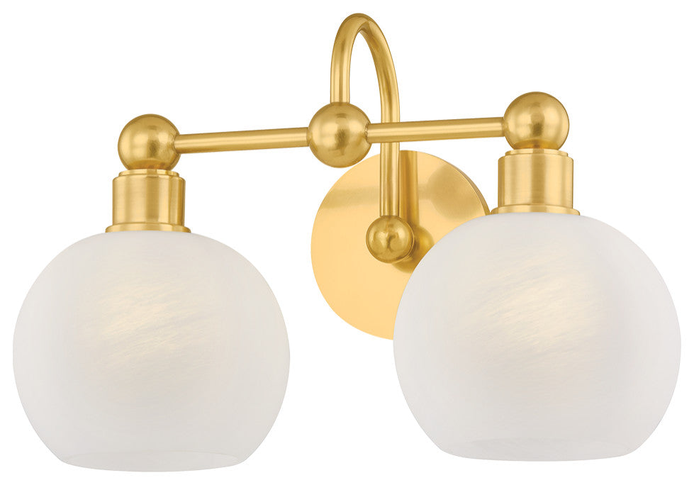Mitzi Jerica Bath and Vanity Aged Brass