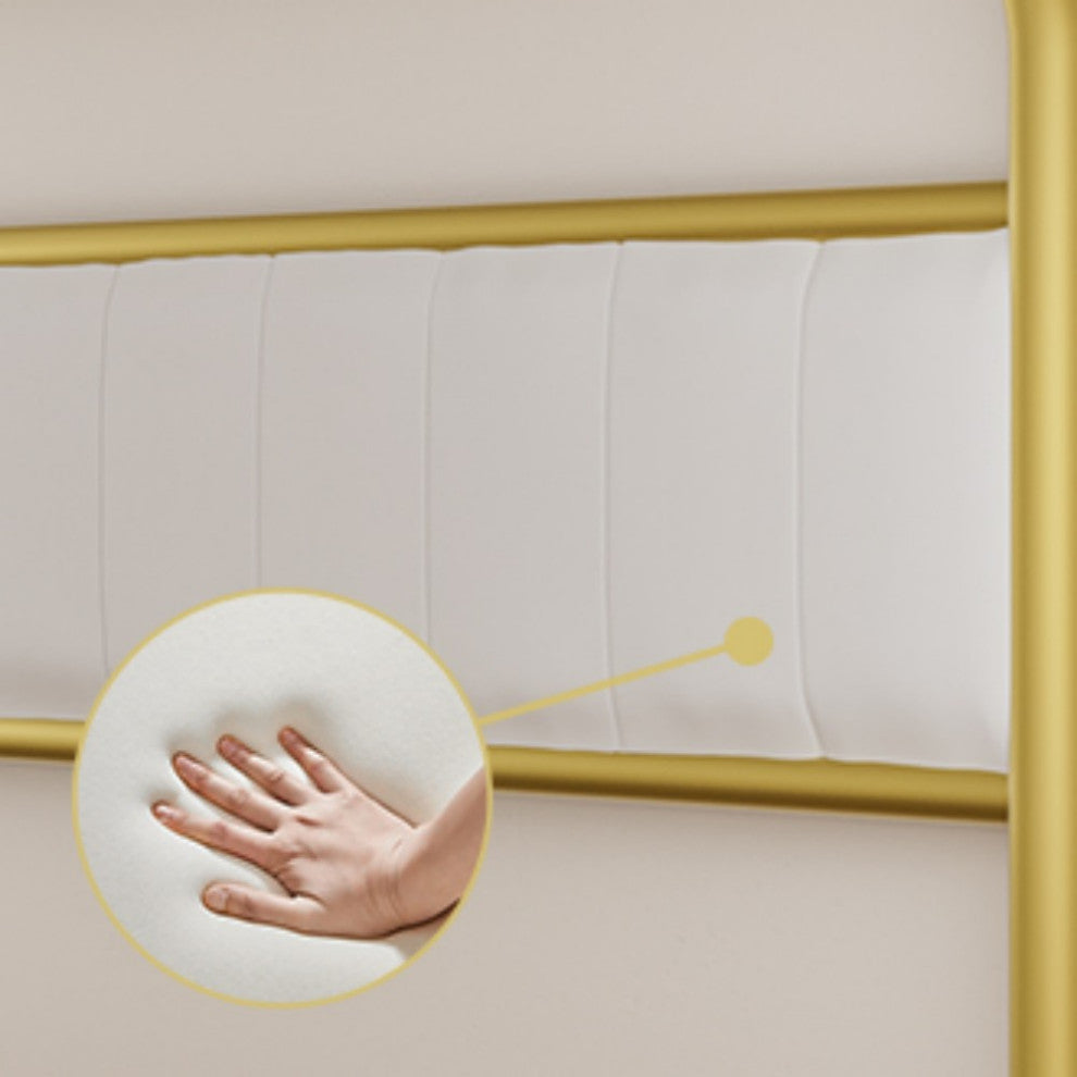 Gewnee Metal Steel Platform Bed Frame