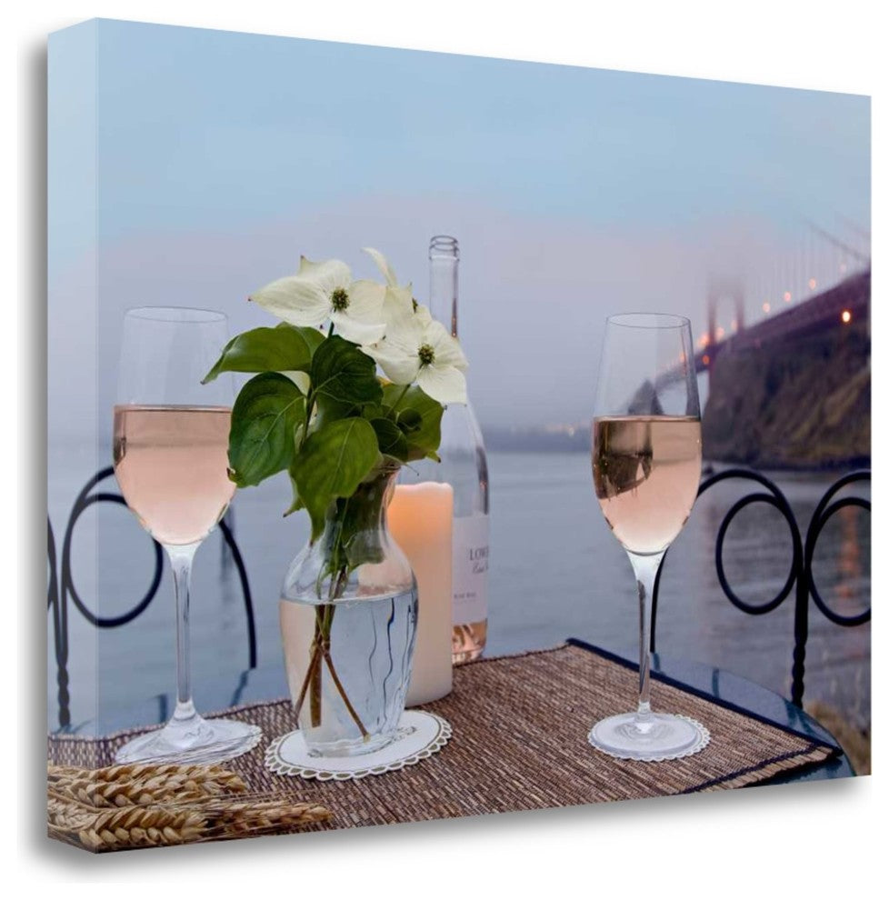 "Dream Cafe Golden Gate Bridge - 10" By Alan Blaustein, Gallery Wrap Canvas