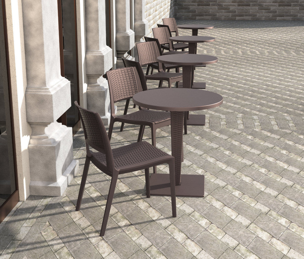 Compamia Verona Outdoor Dining Chairs, Set of 2, Brown