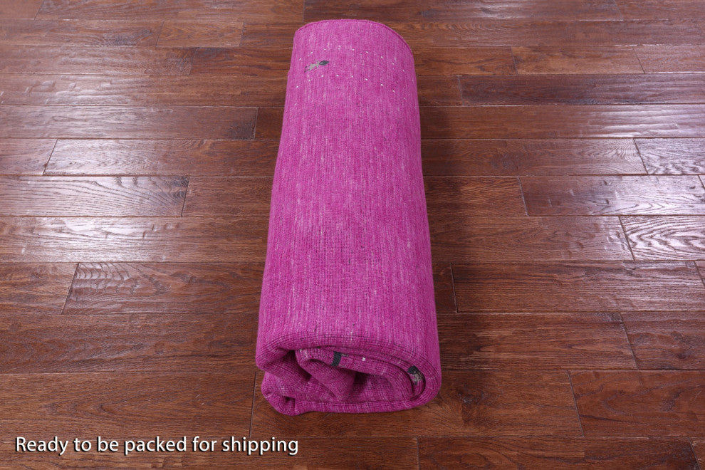 6' Square Persian Gabbeh Handmade Rug - Q15051