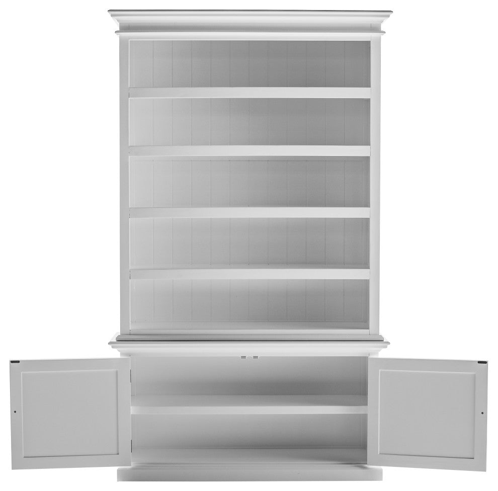 Classic White Halifax Single-Bay Hutch