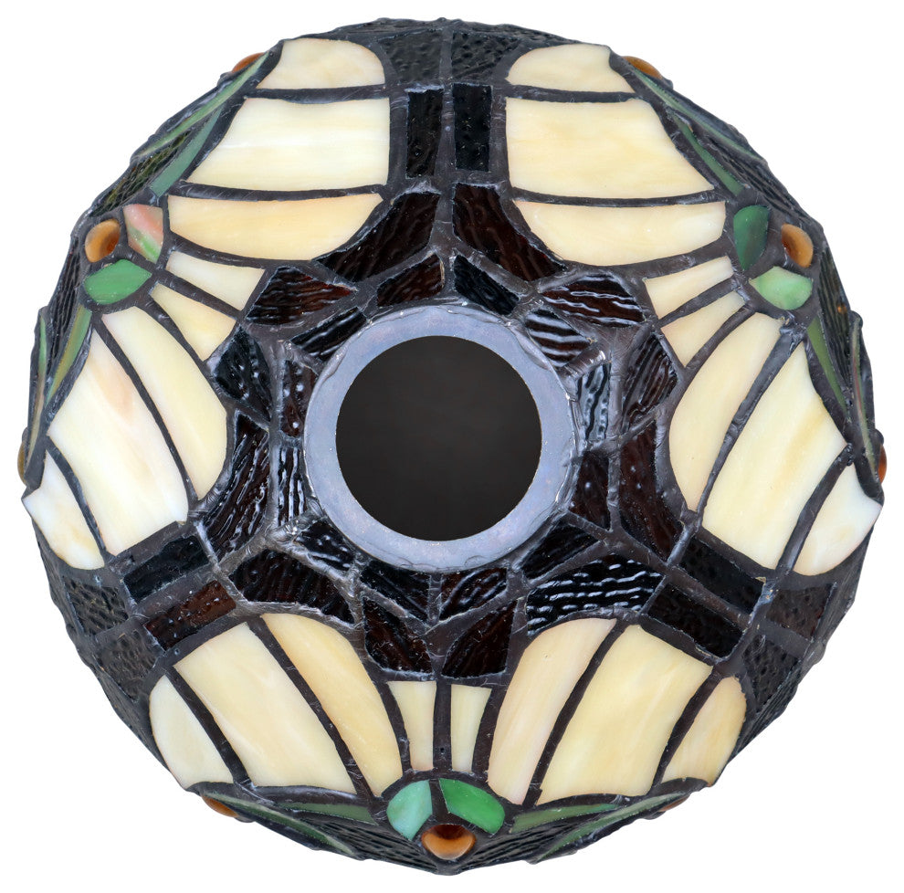 Liaison Victorian-Style 1-Light Ceiling Mini Pendant 8" Shade