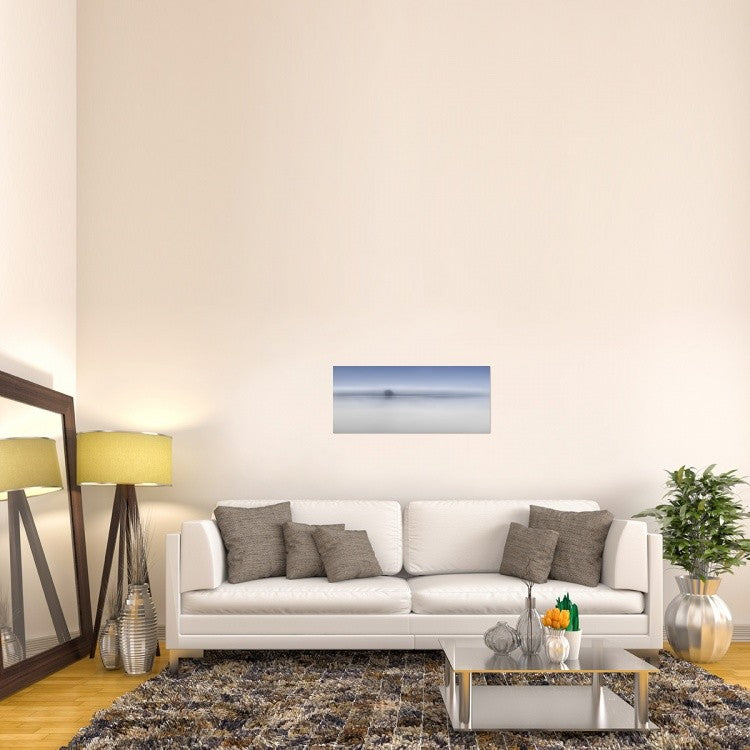 "The Twilight River" Stretched Canvas Giclee by Shenshen Dou, 36x15"