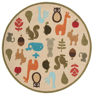 Momeni Lil Mo Whimsy Lmj-2 Ivory Area Rug, 4'x6'