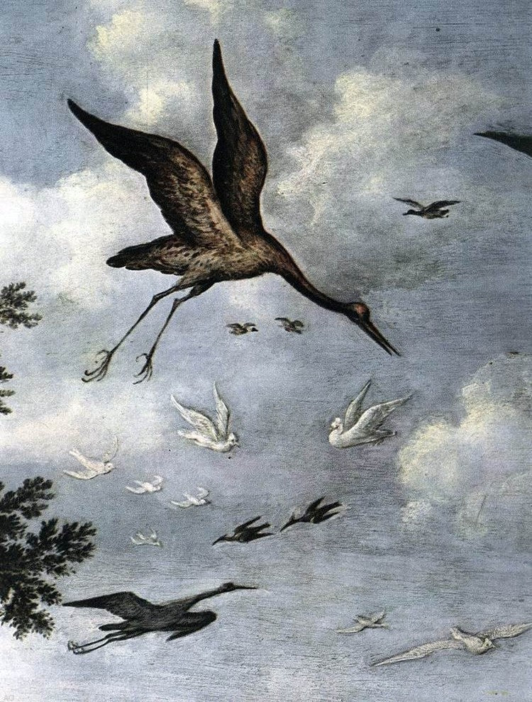 Roelandt Jacobszoon Savery The Paradise (detail) Gallery Wrapped Canvas Print