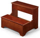 Foot Stools Traditional Wood Step Stool, Bench With Lower Lift Top Storage