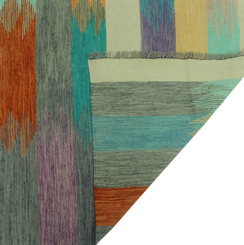 Winchester Kilim Eimy Rust/Ivory Rug, 8'2x9'8