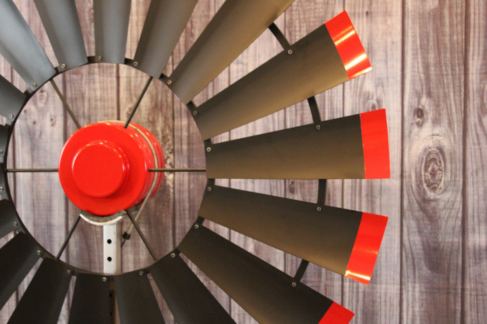 72 Inch Red Baron Windmill Ceiling Fan | The American Fan