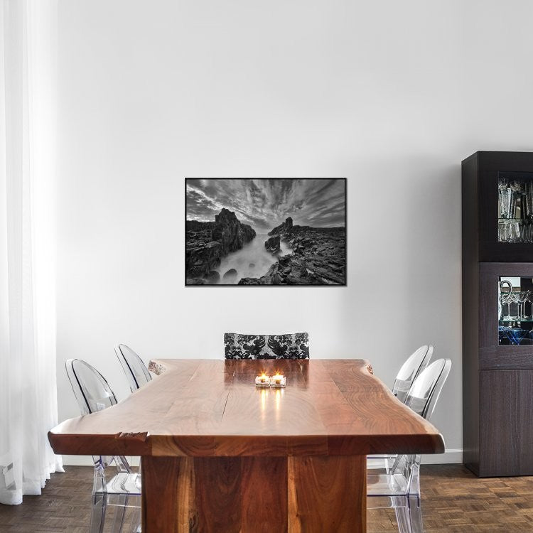 "Gate To Heaven" Framed Canvas Giclee by Yan Zhang, 37x25"