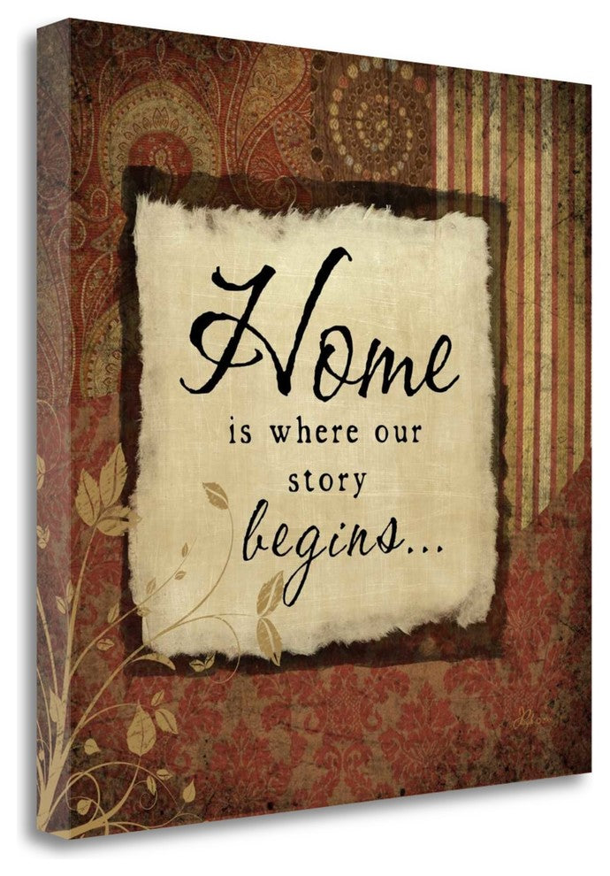 "Home" By Jennifer Pugh, Giclee Print on Gallery Wrap Canvas, Ready to Hang