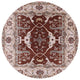 Ahgly Company Indoor Round Mid-Century Modern Area Rugs, 3' Round
