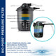 Pressure Filter 2000 Gallon Without UVC