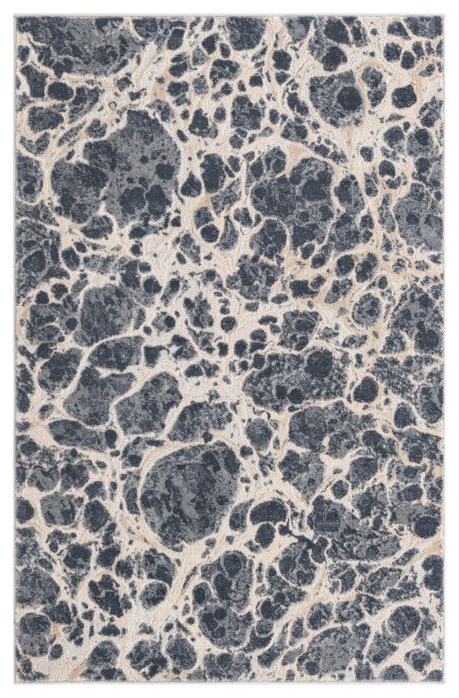 Unique Loom Oasis Breeze Area Rug, Gray, 4' 0 X 6' 0 Rectangular