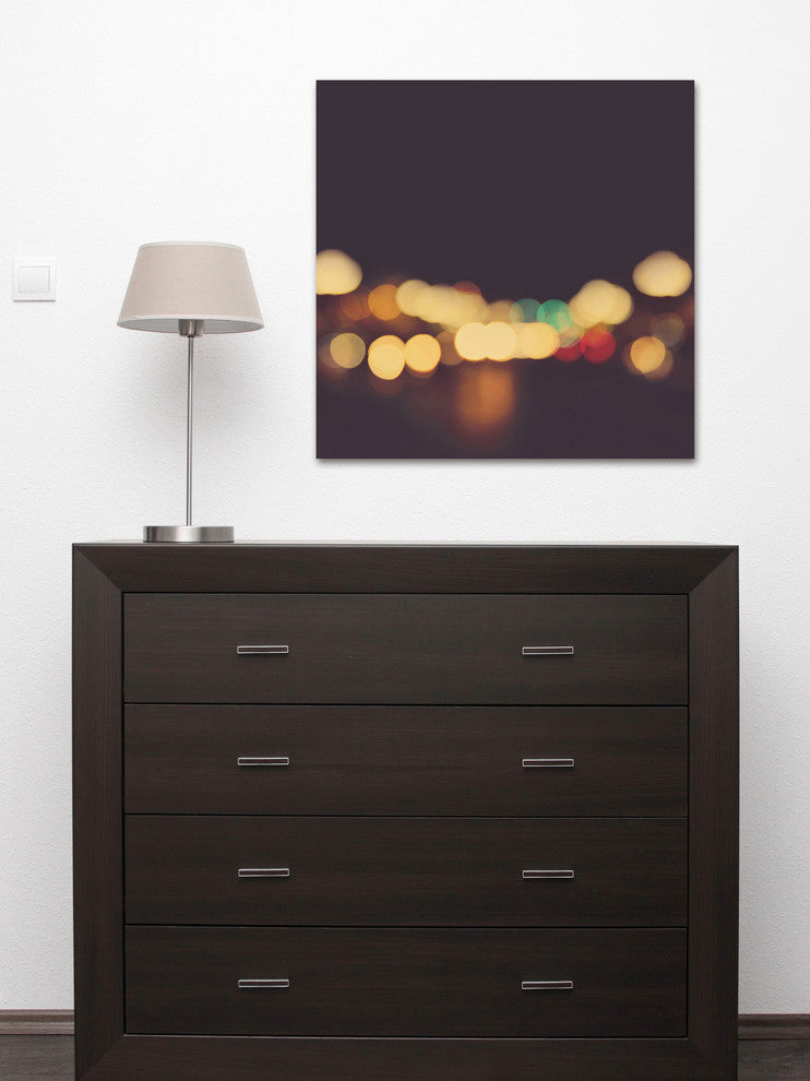 Marmont Hill, "Bokeh Drive" Painting Print on Wrapped Canvas, 48x48