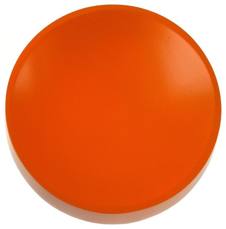 Round Soap Dish Free Standing, Orange