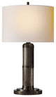 Hand-Rubbed Modern Table Lamp | Andrew Martin Longacre, Black, Small