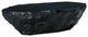 Rock Coffee Table, Modern Concrete Cocktail Table 56", Black