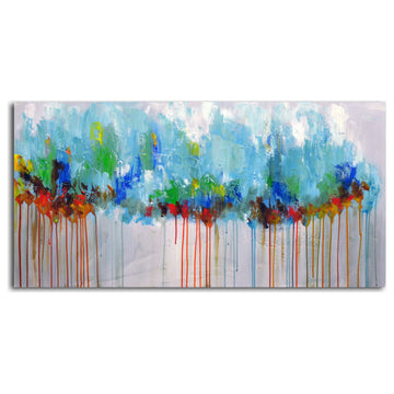 "Through The Forest" Original Painting On Canvas