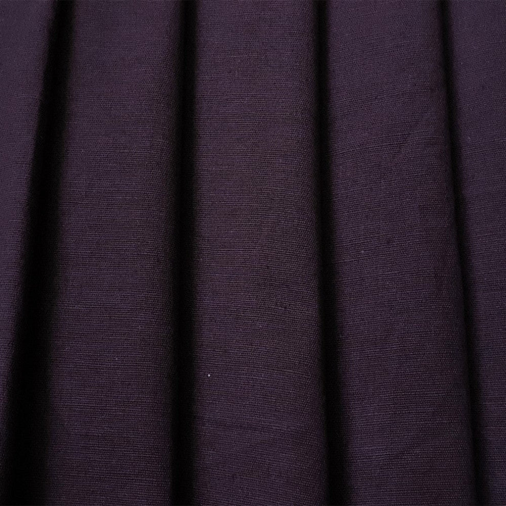 Purple Cotton Linen Fabric By The Yard, 9 Yards For Curtain, Dress Wholesale