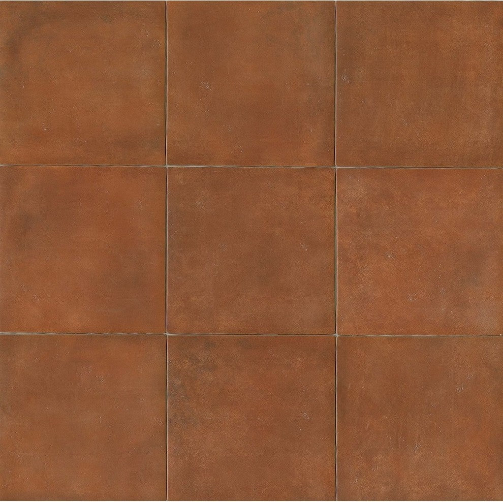 Cotto Nature 14"x14" Matte Porcelain Field Tile, Sicilia