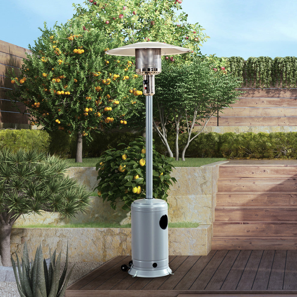 Sunjoy Silver 47,000 BTU Avanti Propane Heater