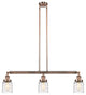 INNOVATIONS 213-AC-G513 3-Light Island Light Antique Copper
