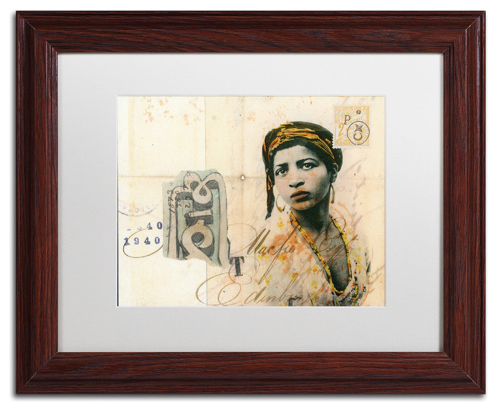 Nick Bantock 'Ronda Maur' Matted Framed Art, 14x11