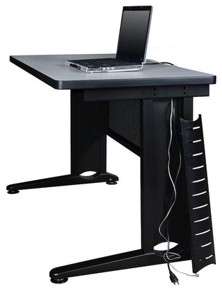 Fusion 66"x24" Training Table, Mahogany