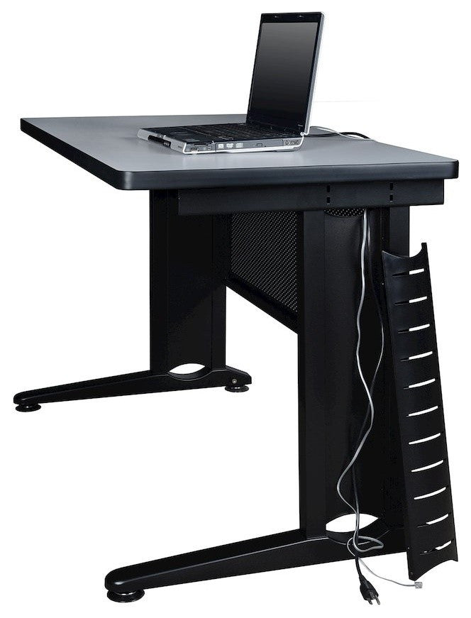 Fusion 66"x24" Training Table, Mahogany