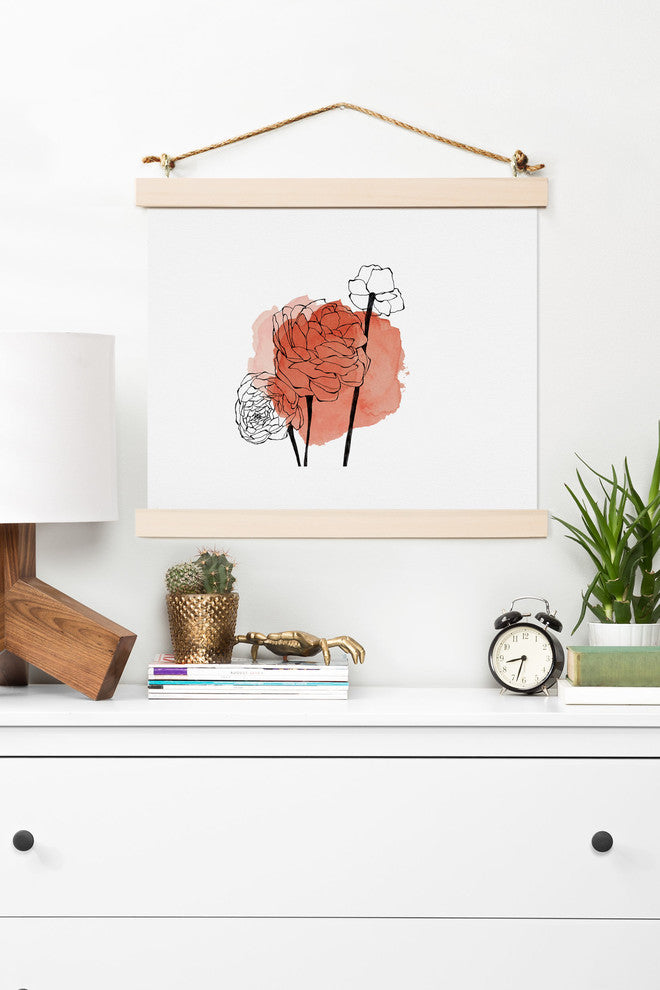 Deny Designs Morgan Kendall Ranunculus Art Print