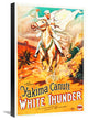 "White Thunder" Stretched Canvas Giclee by Hollywood Photo Archive, 16"x24"