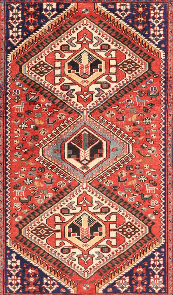 Ahgly Company Indoor Rectangle Traditional Area Rugs, 2' x 3'