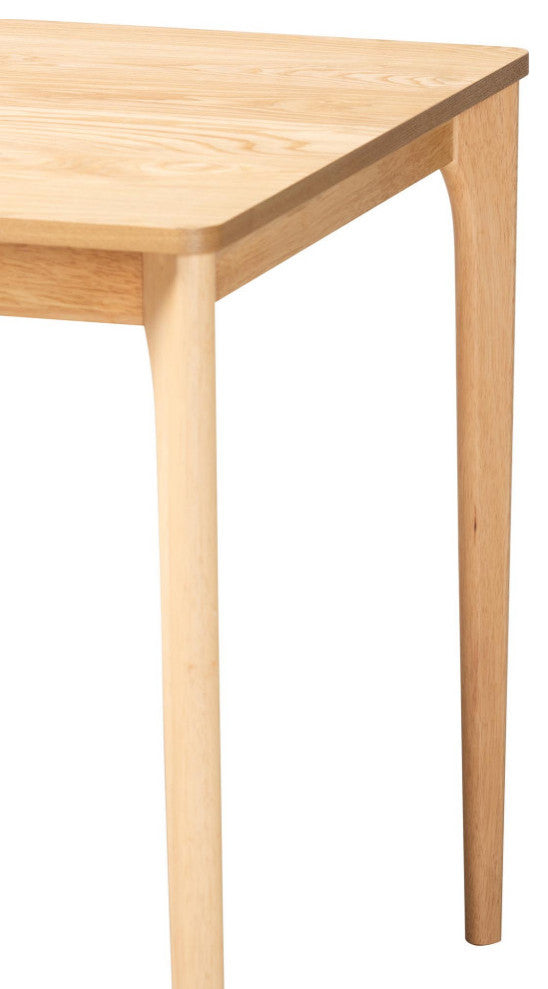Shurik Wood Dining Table, Natural Oak