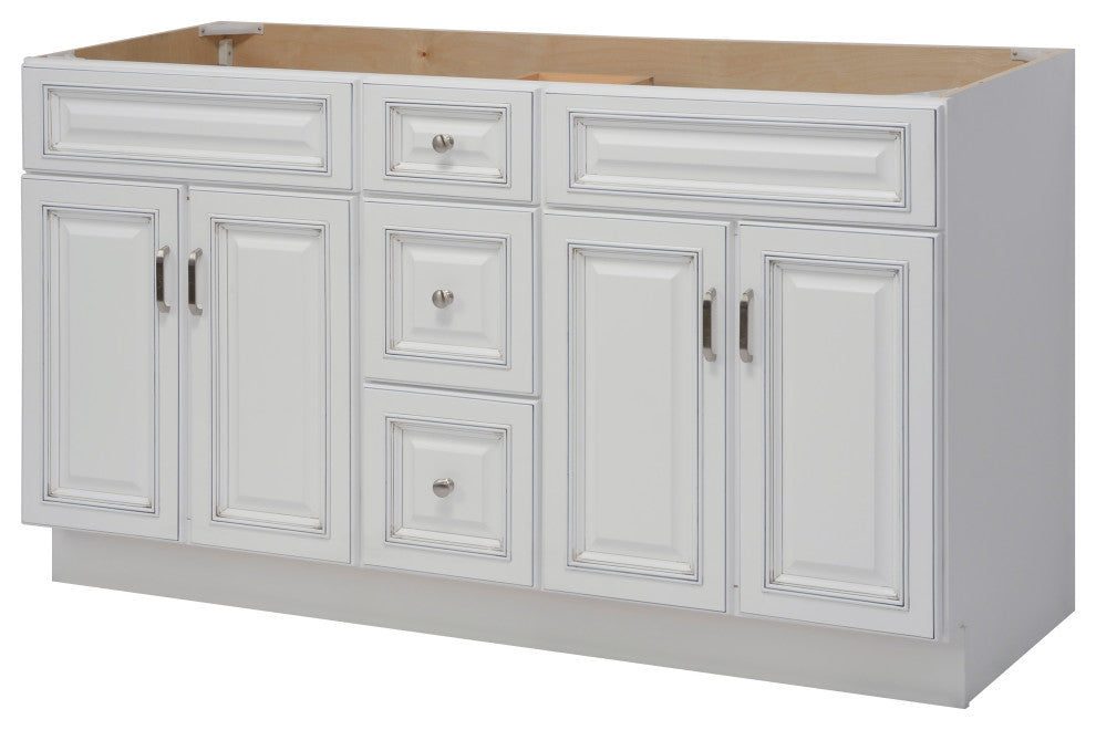 Riley 60" 4 Doors, 3 Drawer Vanity