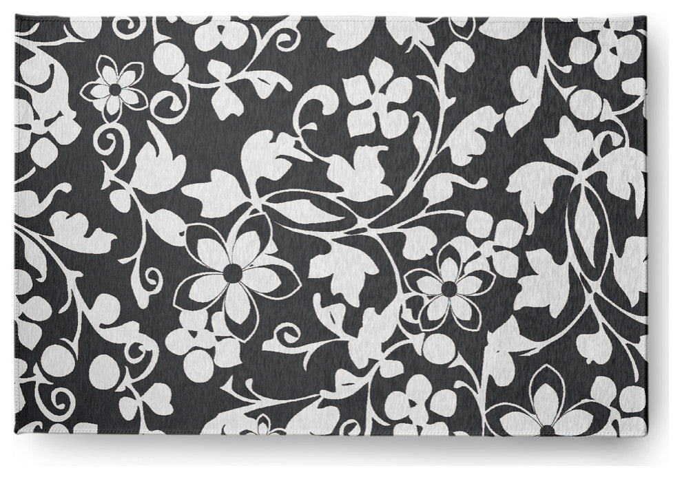 Evelyn Spring Chenille Rug, Pepper, 4'x6'