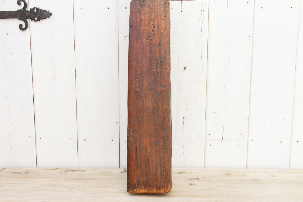 Antique Thailand Loom Paddle Post
