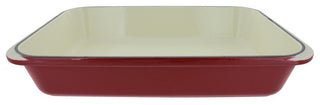 Chasseur 4.25-Quart Red French Enameled Cast Iron Rectangular Roaster