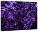 Purple Crystal Texture Design, Oversized Abstract Canvas Art Print, 60x40