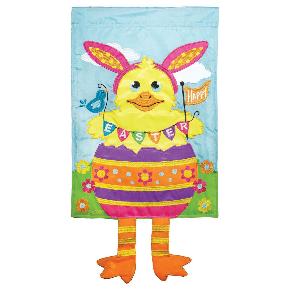 Crazy Leg Easter Double Applique, 24"