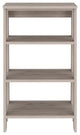 DEPOT E-SHOP St. Lucia Linen Cabinet, Light Gray