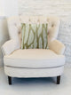 Plutus Convection Handmade Throw Pillow, Double Sided 16"x16"