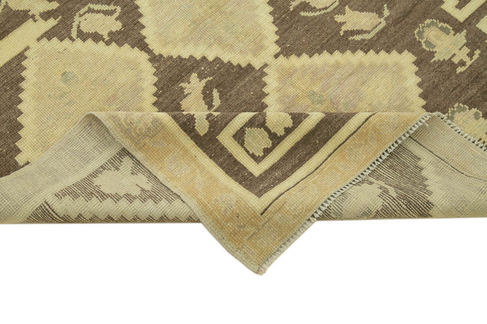 Rug N Carpet - Handmade Oriental 4' 1'' x 7' 5'' Vintage Wool Rug